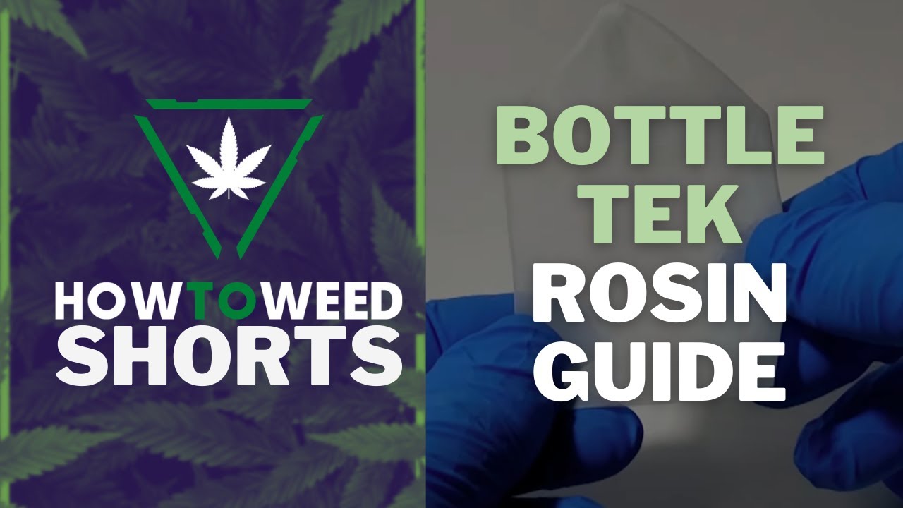 Get better Rosin yields with Bottle Tech #Shorts