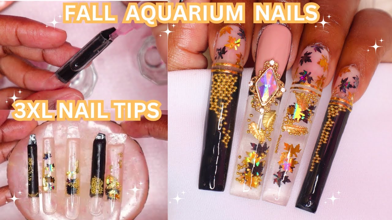 💧🍁 HOW TO CREATE 3XL FALL AQUARIUM 