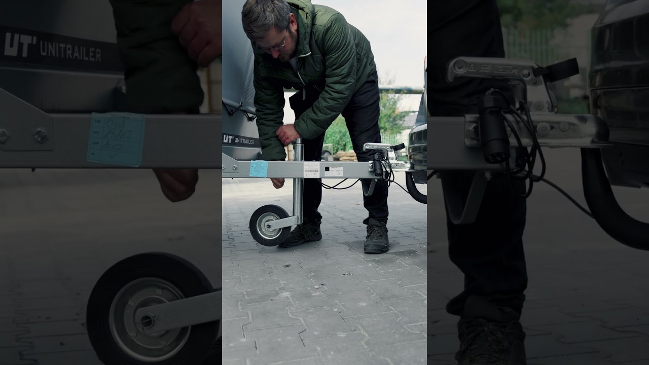 🔧 Comment r&eacute;gler correctement la roue jockey avant de partir avec une remorque ?