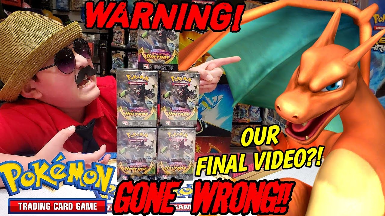 WARNING! POKEMON GONE WRONG! CARL ENDS OUR CHANNEL! MOST EPIC POKEMON CARD MOMENT CAUGHT ON CAMERA!