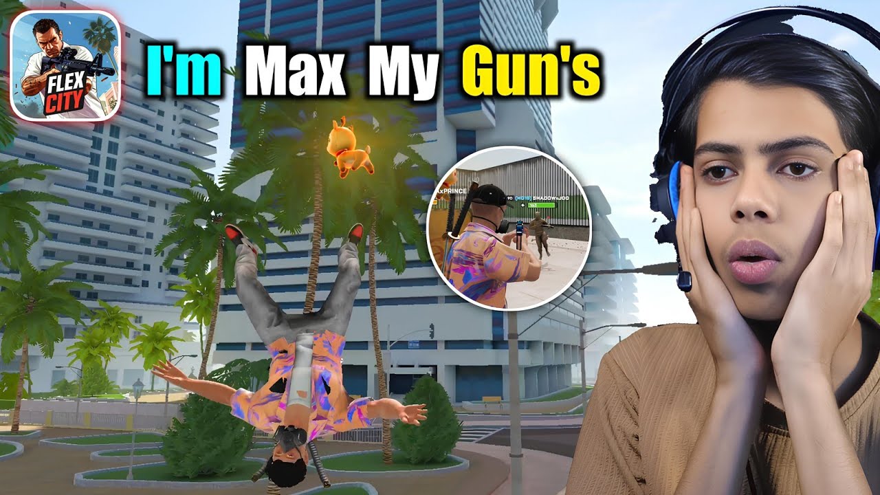 I'm Max Upgrading My Gun's - But What Happened 😱 | Flex City Gameplay