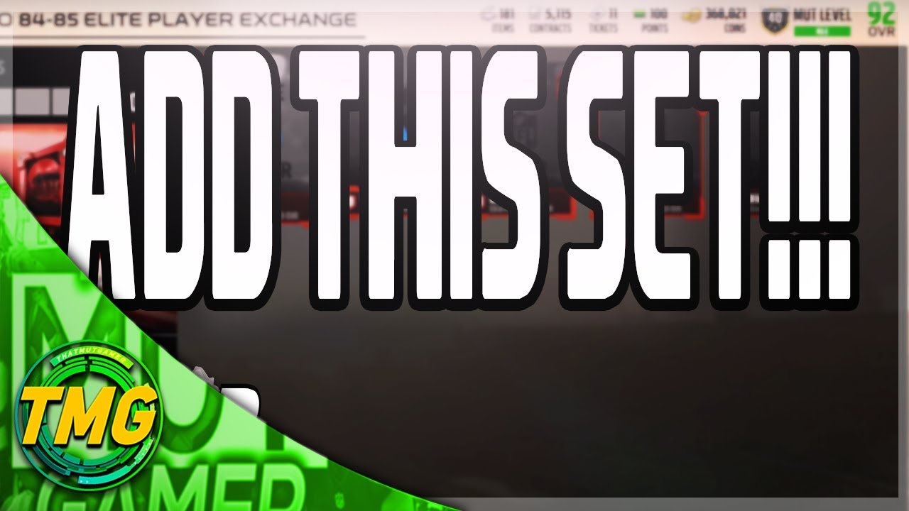 EA NEEDS TO ADD THIS SET IN MUT 18 ASAP!!!| MADDEN 18 ULTIMATE TEAM