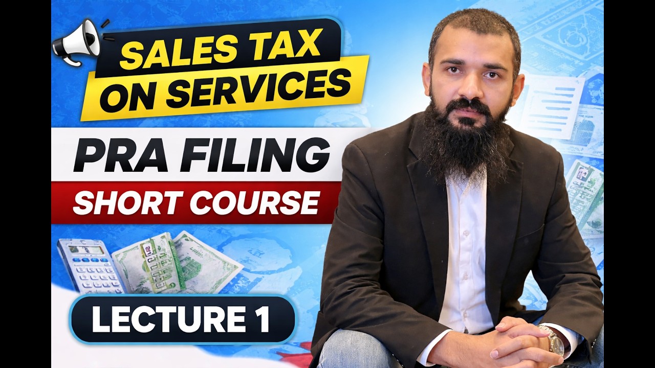 PRA Return Filing Complete Course | Lecture 1 | Punjab Revenue Authority | Step by Step Tutorial