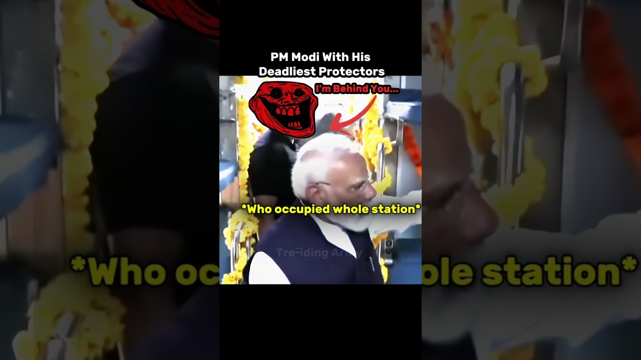 Pm Modi isn't Alone 🥶 &bull;&bull;&bull;&bull; SPG Exists ✅ #shorts #viral #trending