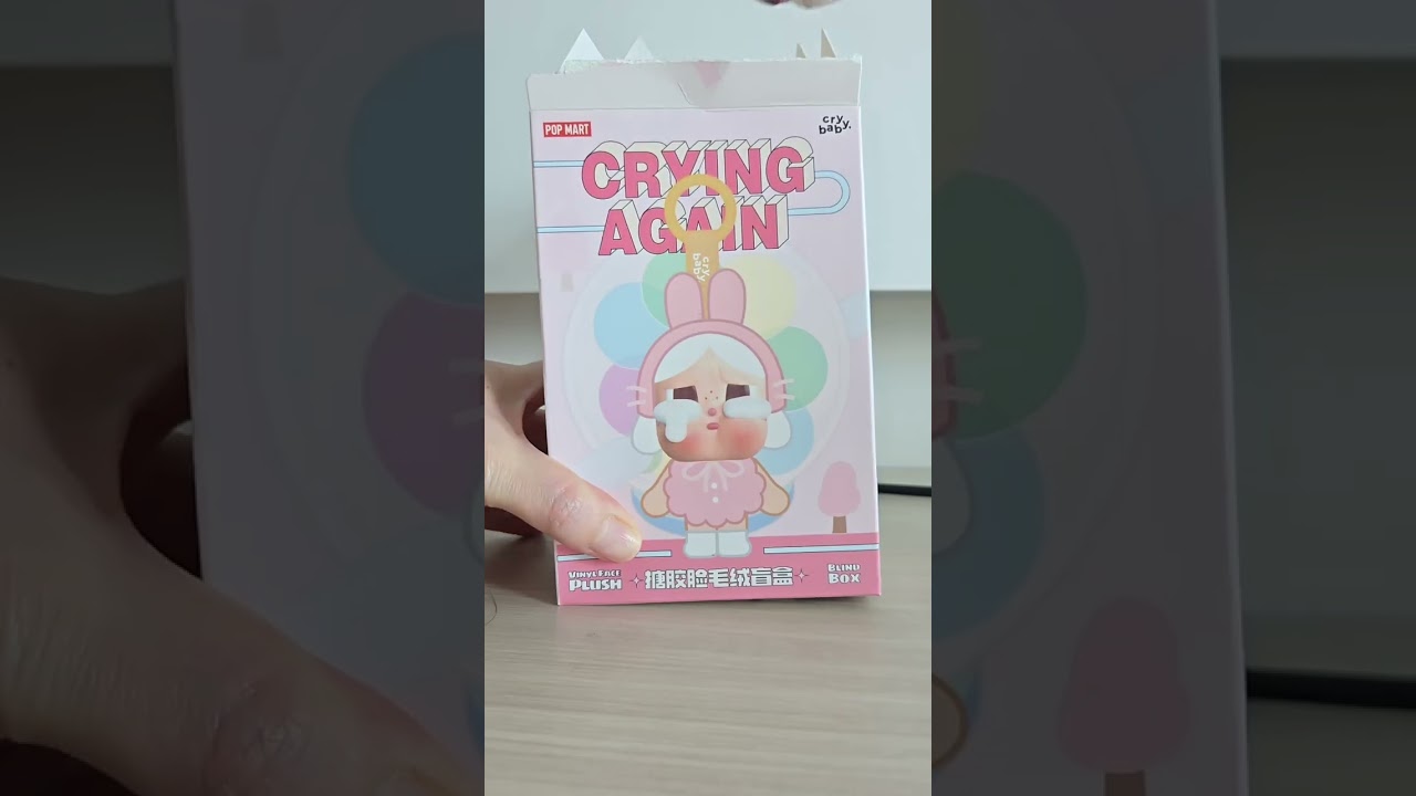 POPMART CRY BABY CRYING AGAIN 