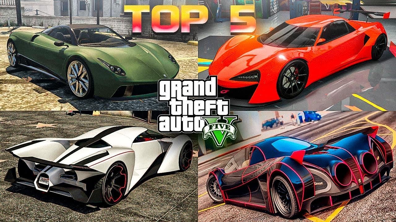 estos son los 5 MEJORES COCHES para CORRER y GANAR en GTA 5 Online - 2019