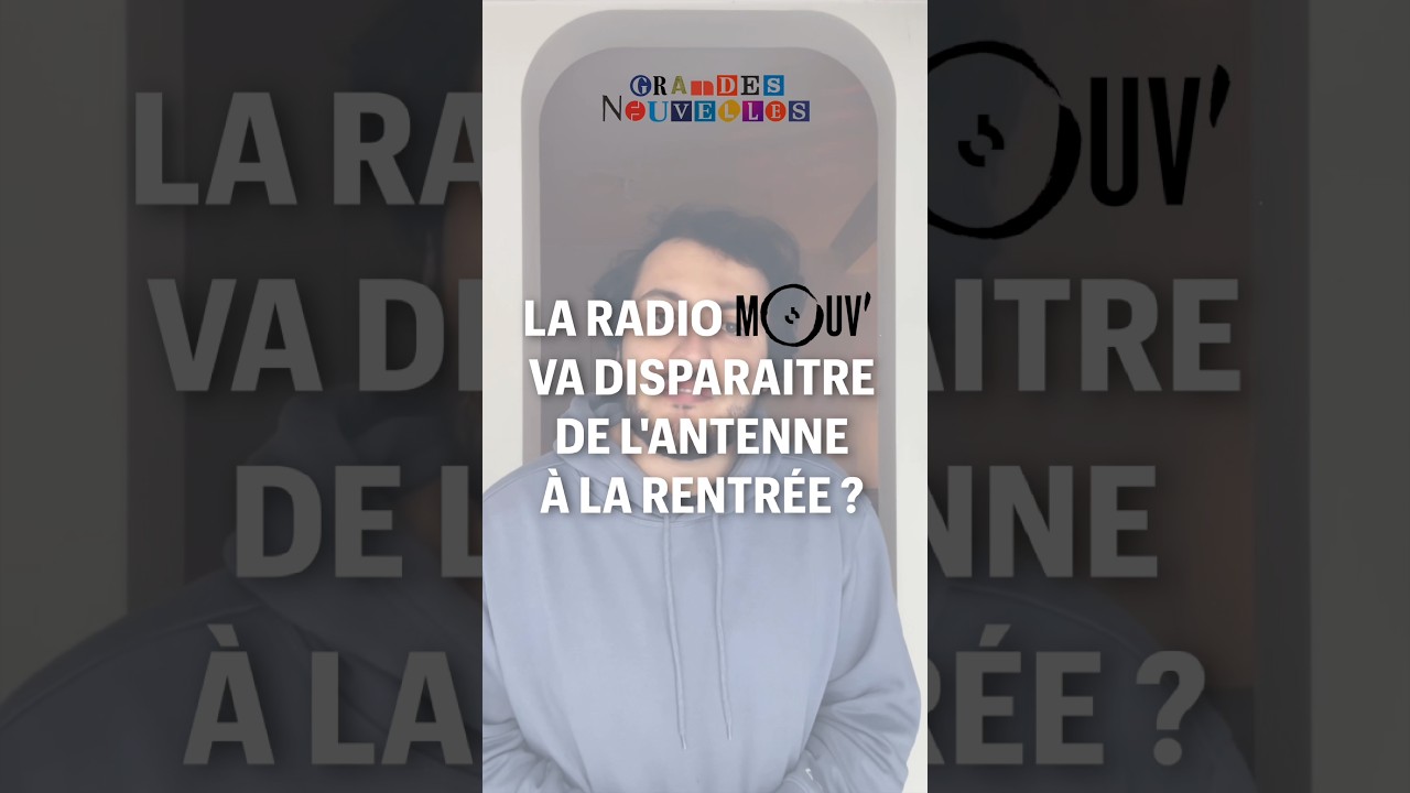 La radio Mouv’ va disparaître à la rentrée ? 📻 