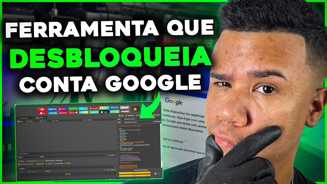 UnlockTool Ferramenta Para Desbloquear Conta Google! (Será Que Funciona?)