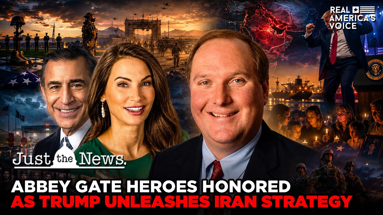 ABBEY GATE HEROES HONORED AS TRUMP UNLEASHES IRAN STRATEGY | JUST THE NEWS - NO NOISE