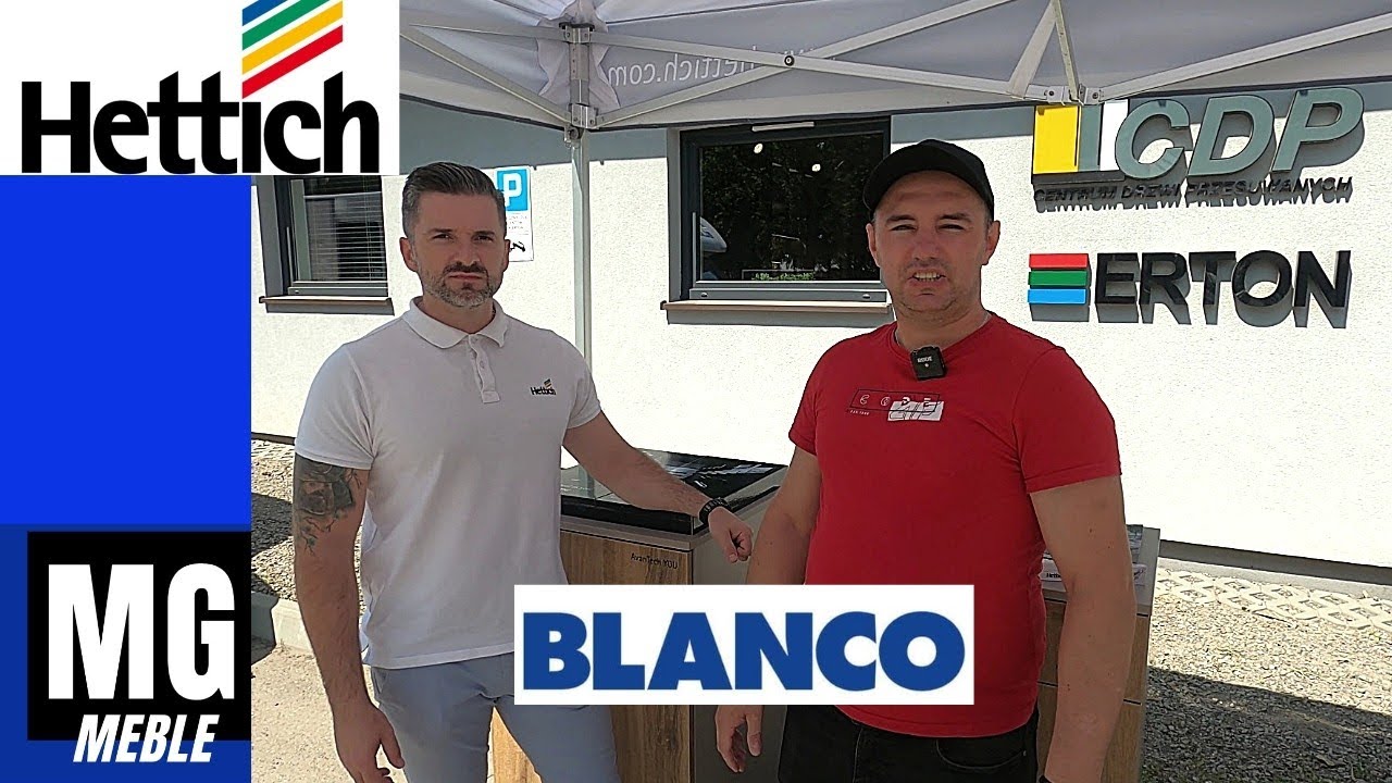 Podświetlenie i personalizacja szuflad hettich. Zlewy oraz dodatki Blanco!