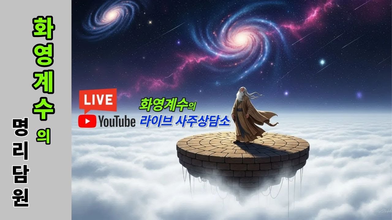 화영계수 라이브 사주 상담소 - 명리담원-님의  무료 사주운세상담 라이브 방송.