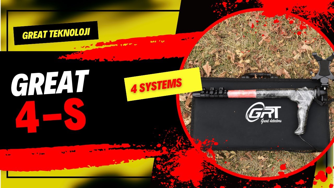 Great 4-S German gold and treasure detector #Great-4s |