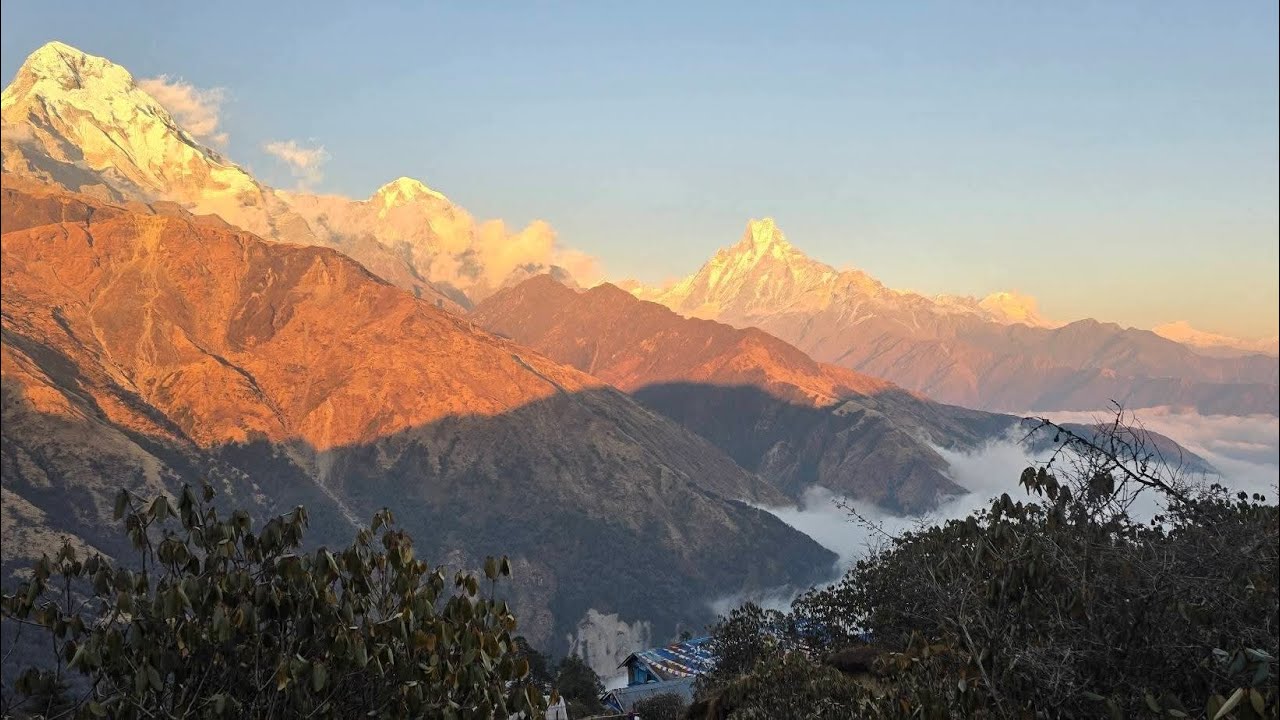 Ghorepani- Dobato- Ghandruk 5 days #trekking Day 3 Part - 2 Winter season 27 dec - 02 Jan 2026