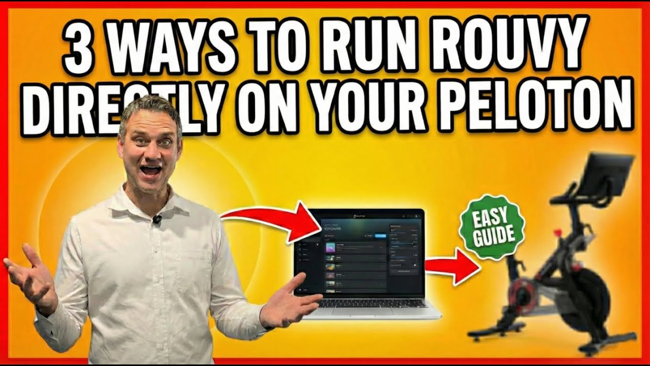 Тренируйтесь с Rouvy на вашем Peloton!