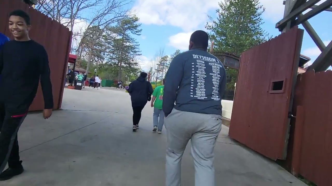 Six Flags Great Adventure walkthrough on Opening Day March 2024