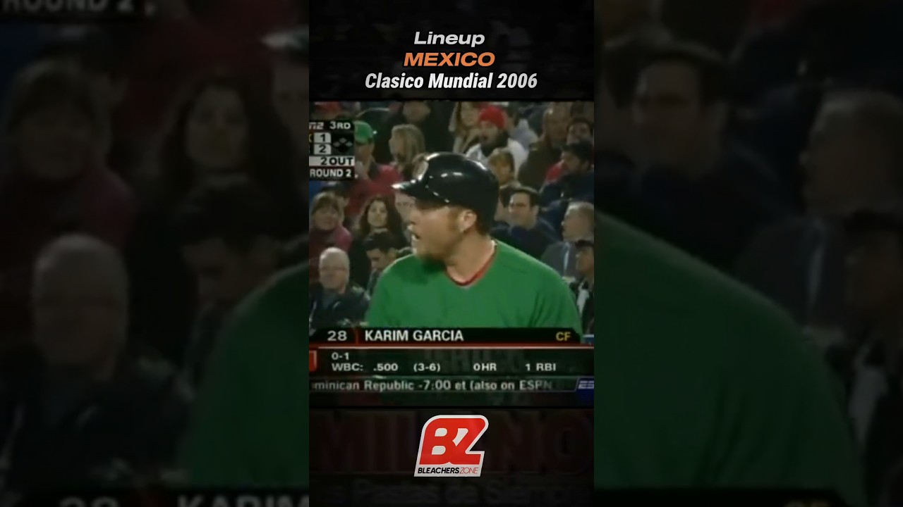 🇲🇽 СОСТАВ МЕКСИКИ НА МИРОВОЙ БЕЙСБОЛЬНЫЙ КЛАССИК 2006 ГОДА! 🔥🇲🇽 ⚾ #бейсбол #бейсбол #млб #мексика
