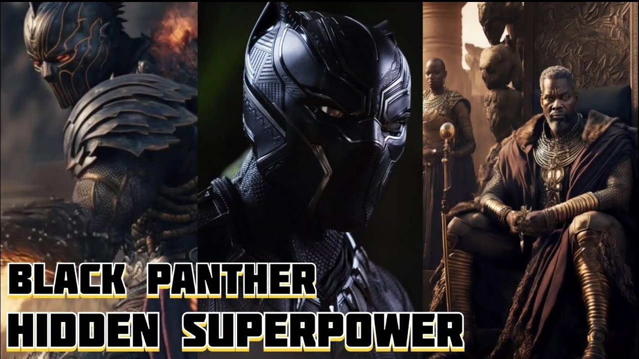 Hidden Superpowers You Didn't Know Black Panther Had 🤯🥵😯 #blackpanther #shorts #marvel #dc