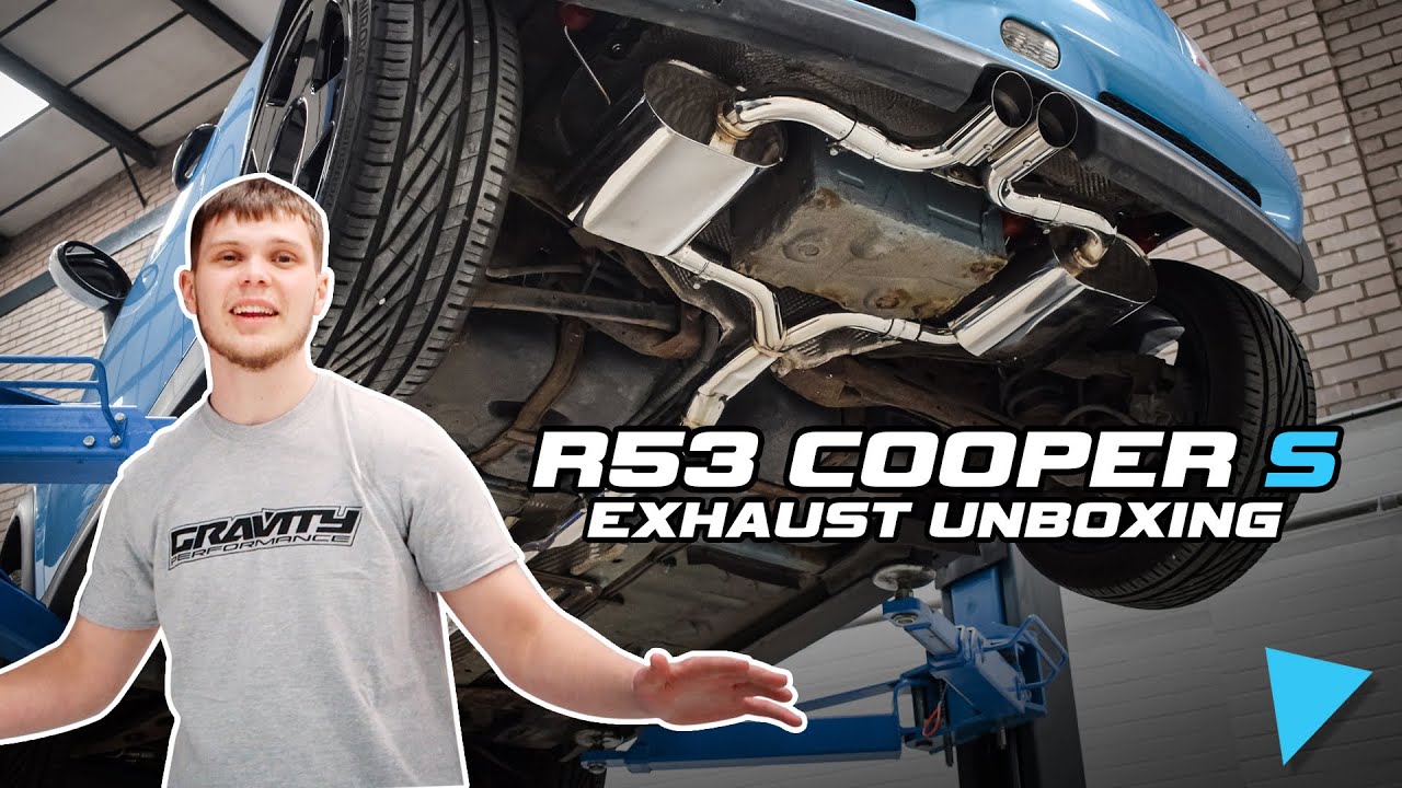 Gravity Performance™ | Mini R53 Cooper S Performance Exhaust System Unboxing, Install & Sound