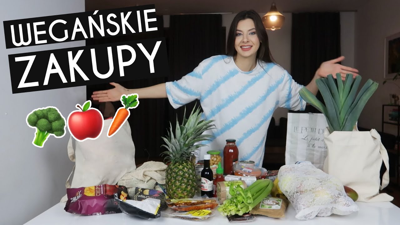MOJE WEGAŃSKIE ZAKUPY SPOŻYWCZE 🍌🥦
