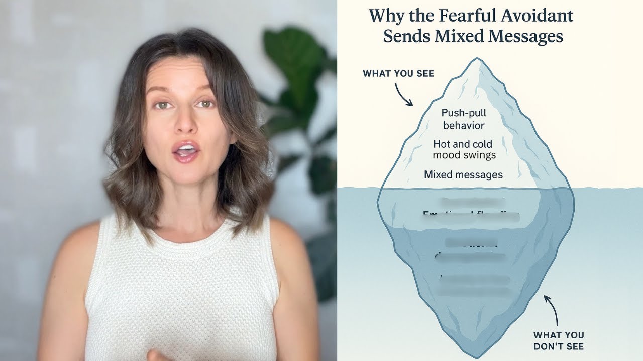Why The Fearful Avoidant Sends Mixed Messages (healing vs unhealed)