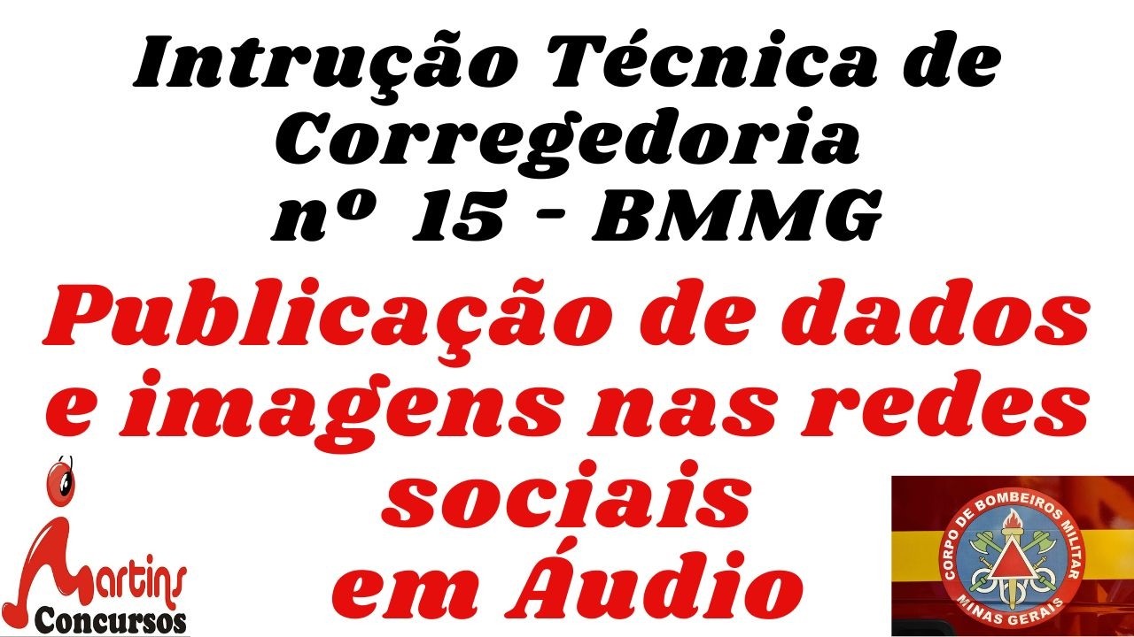 ✅ ITC 15 - Uso das diversas ferramentas de mídias BMMG em Áudio❗️