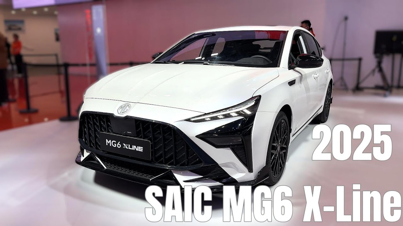 2025 SAIC MG6 X-Line 1.5 T 7DCT Walkaround | $17,200 &mdash; Shanghai Auto Show 2025 | 4K