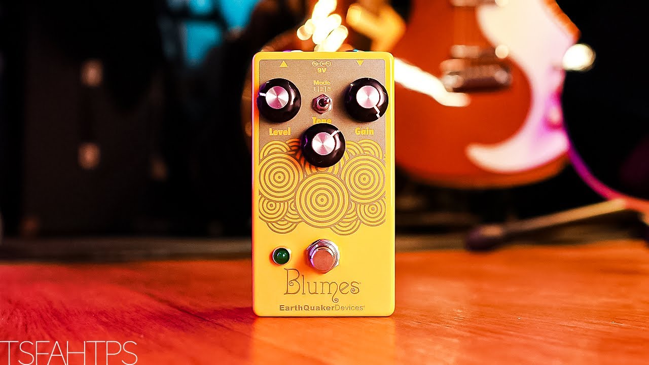 YELLOW is the new GREEN...Earthquaker Devices Blumes on Guitar & Bass