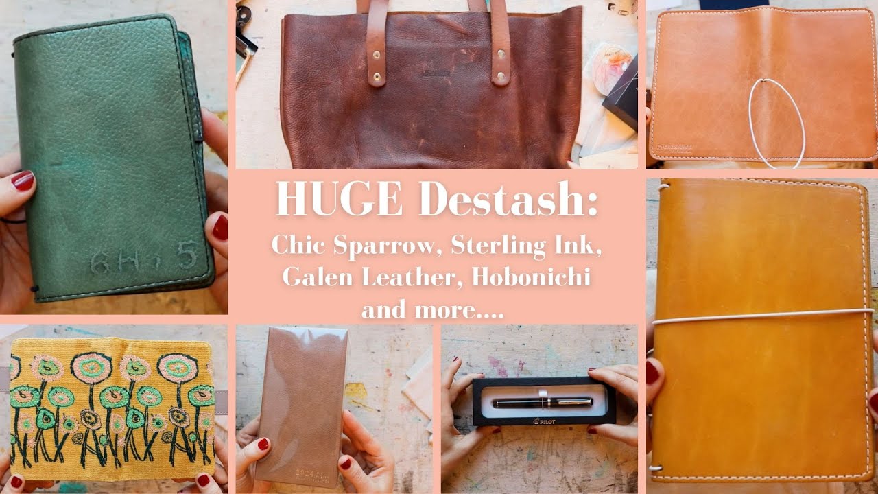 HUGE Destash: Retired/Rare Chic Sparrow, Sterling Ink, Hobonichi and more...