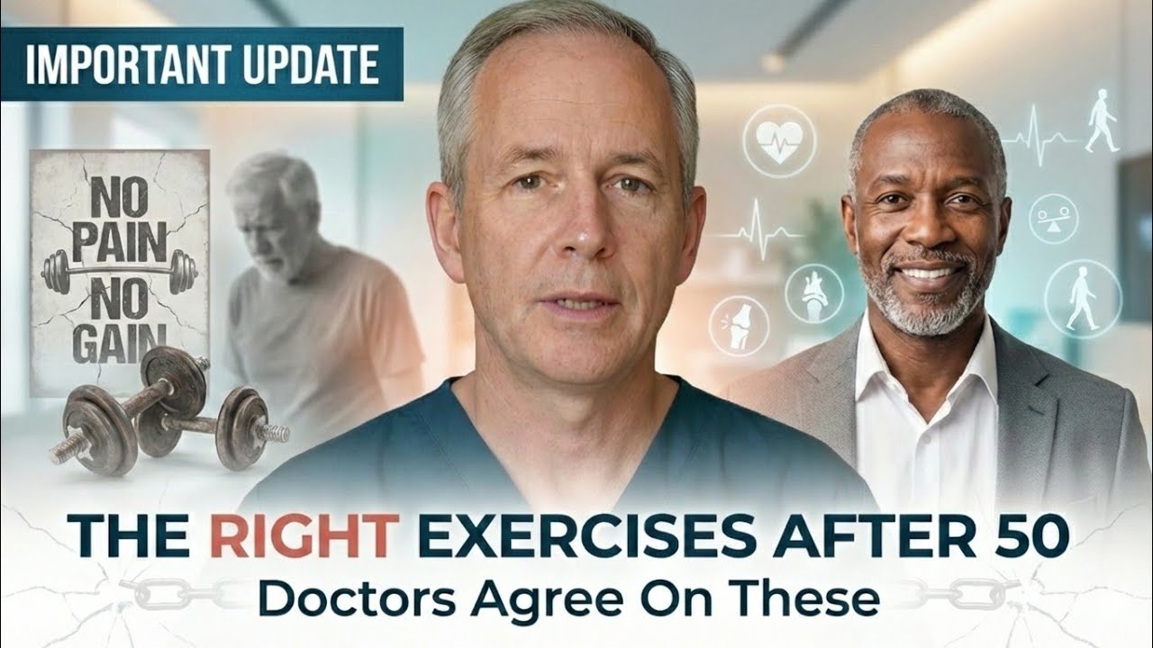 The 6 Exercises Doctors Recommend After 50 (Safe, Simple, and Effective)