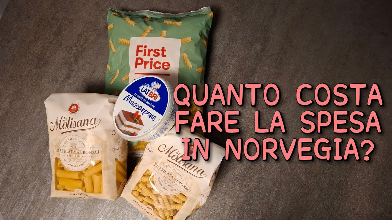 Quanto costa fare la spesa in Norvegia?