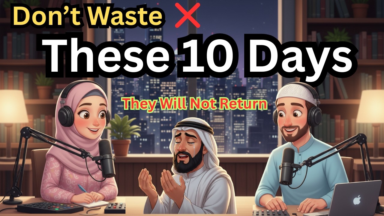 Don’t Waste These 10 Days of Ramadan | Slow English Conversation Podcast | English Speaking Practice