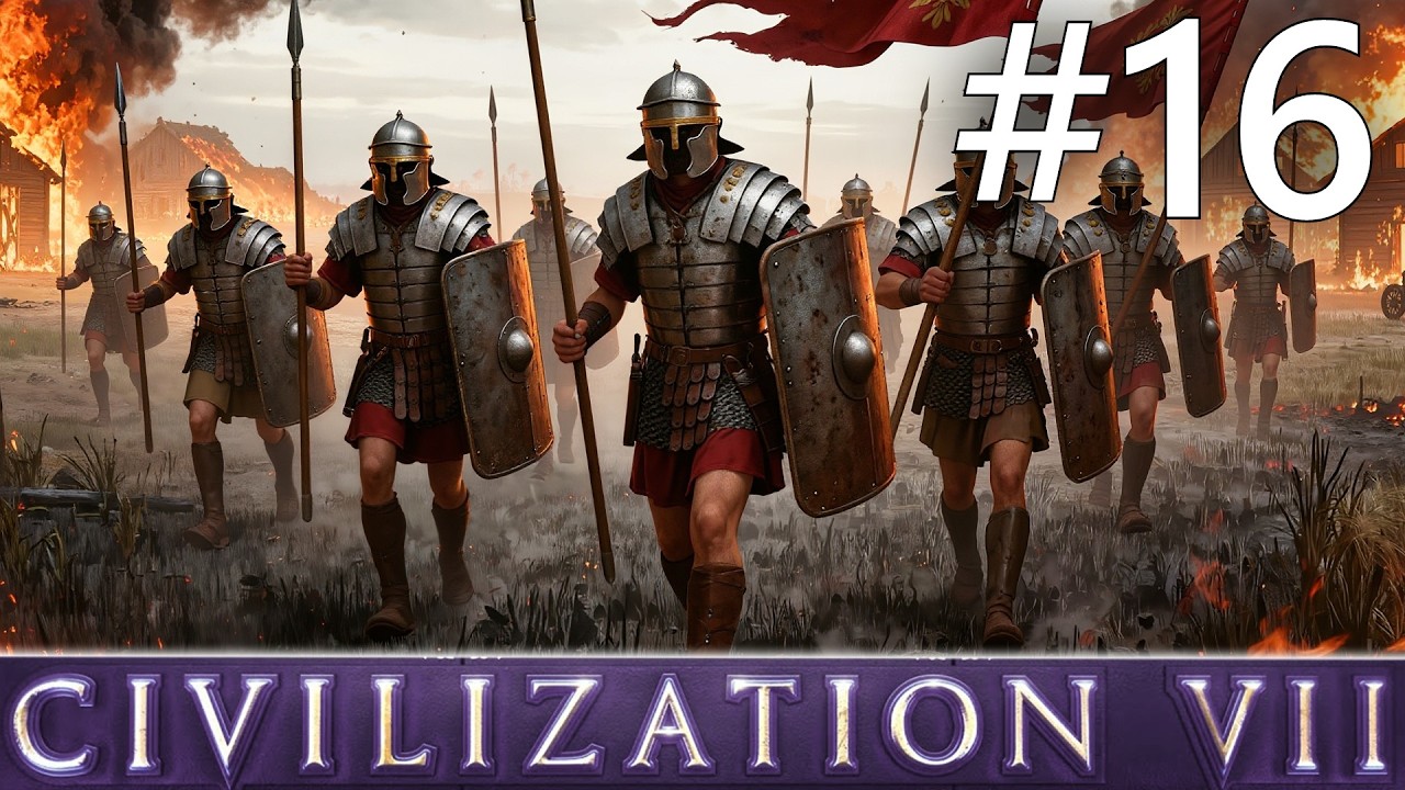 Raiders of Rome - Sid Meier's Civilization 7 - Augustus Rome ep 16