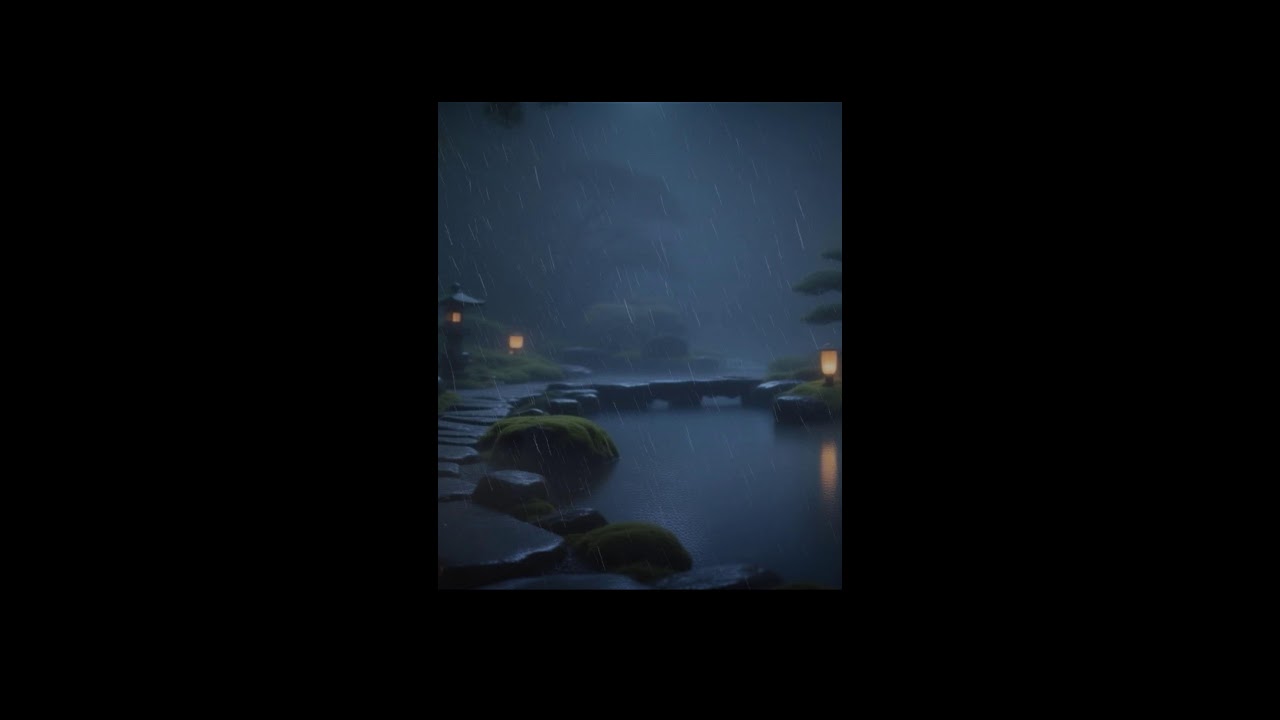 睡眠音楽 | Calm Japanese Music for Sleep | Nhạc thư giãn | Cicada and Soft Rain Sounds Vol. 31