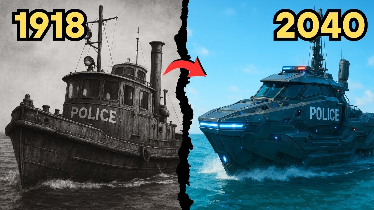 Evolution of Patrol Boats 1918–2040 🌊⚓ From Eagle Class to Hyperion Police Cruiser