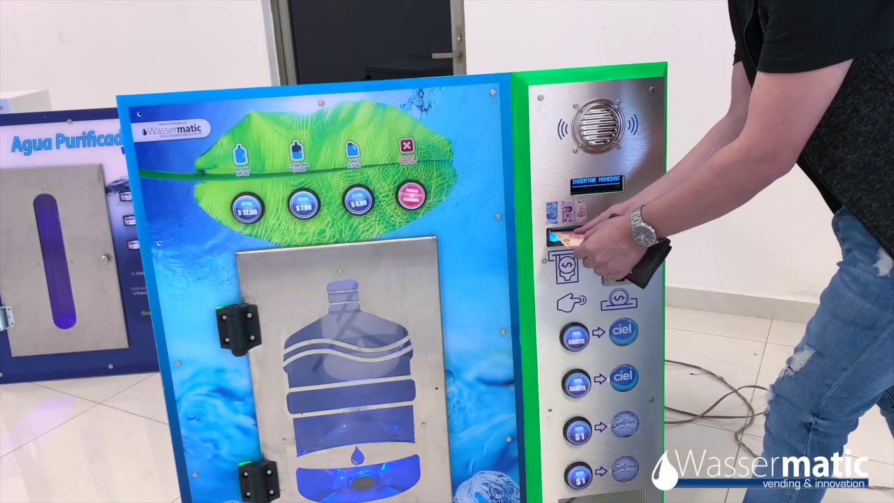 Maquina Expendedora de Agua Purificada