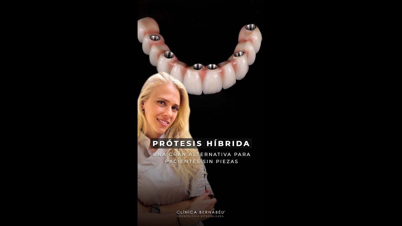 Pr&oacute;tesis H&iacute;brida. Una alternativa c&oacute;moda, natural y econ&oacute;mica #shorts #dentista #protesisdental