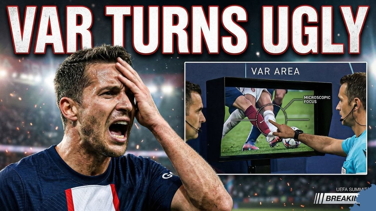 VAR TURNS UGLY UEFA Calls Emergency Meeting Football in Chaos