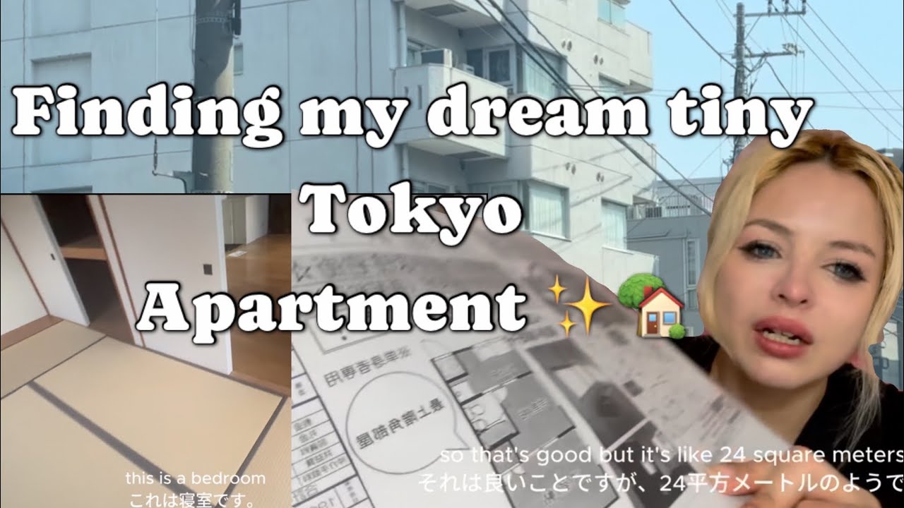 Apartment Hunting in Tokyo ✨ Finding a Cute & Cozy Tiny Home!