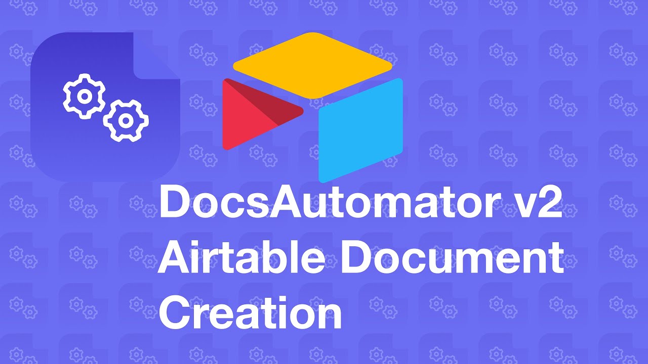 DocsAutomator v2 &mdash; Airtable Document Creation (incl. line items)