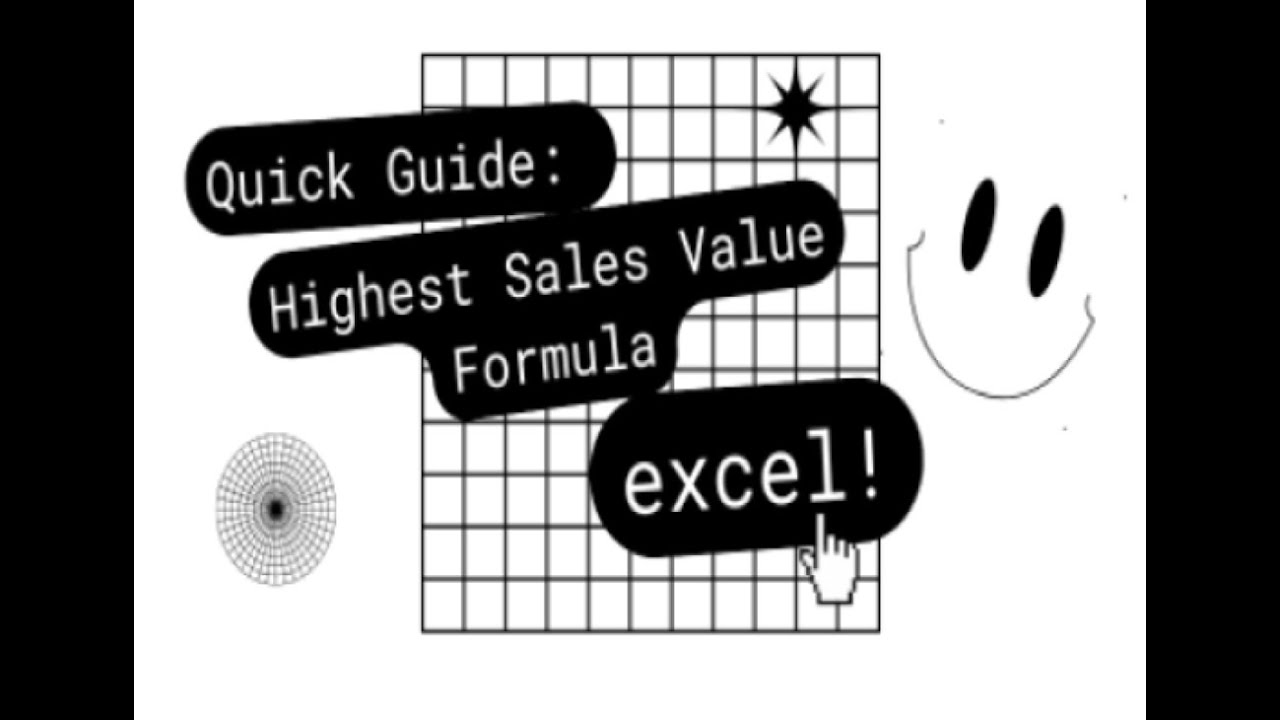 Highest Sales Value in Excel &ndash; Easy Formula! #excel #amazonfba #ecommerce #salestips
