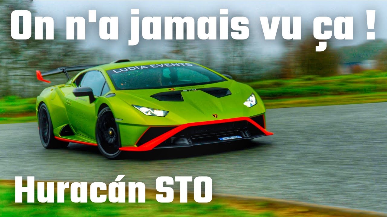 Lamborghini Huracan STO ⎥Complètement folle !