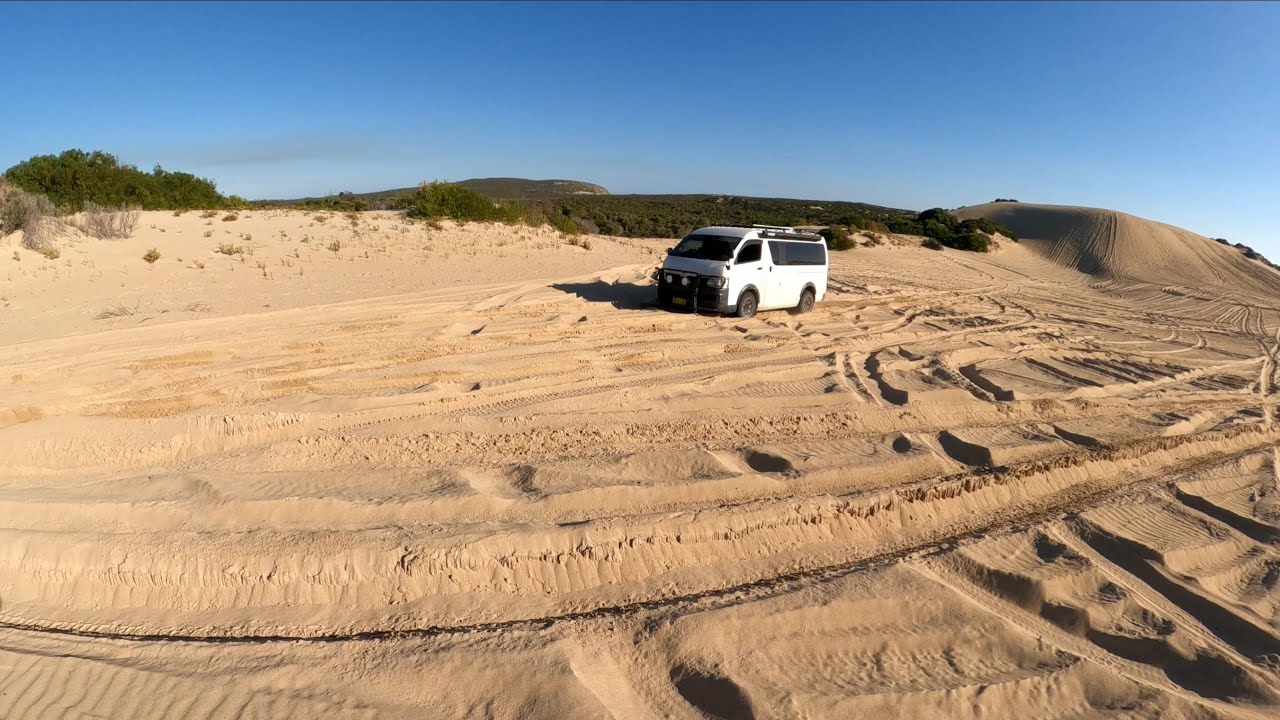 Toyota Hiace 4x4 V8DUCK in Port Lincoln National Park South Australia
