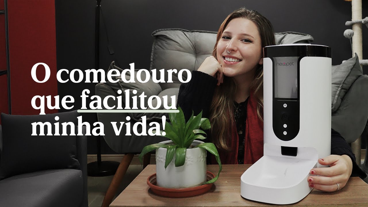 Comedouro Automático com Câmera New Pet: 5 Benefícios que Vão Facilitar Sua Rotina