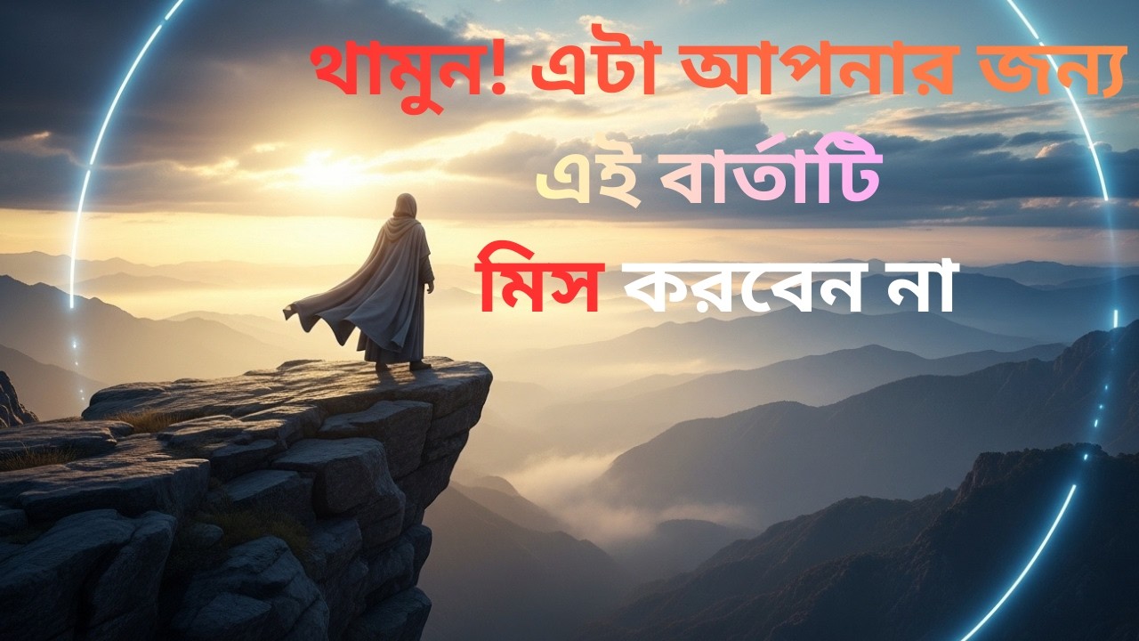 যদি এই ভিডিওটি এখন আপনার সামনে আসে, বুঝে নিন আল্লাহ আপনাকে রক্ষা করছেন!#IslamicReminder #Tawakkul