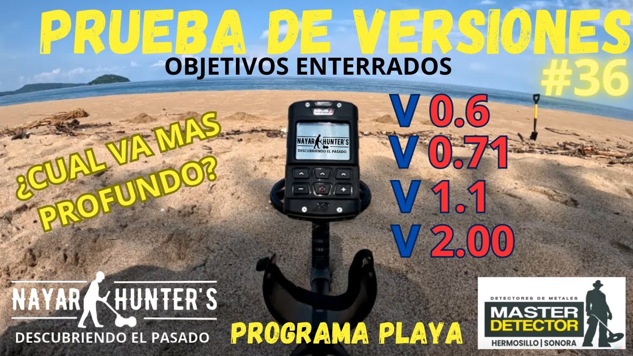 Prueba de Versiones Deus 2 objetivos enterrados