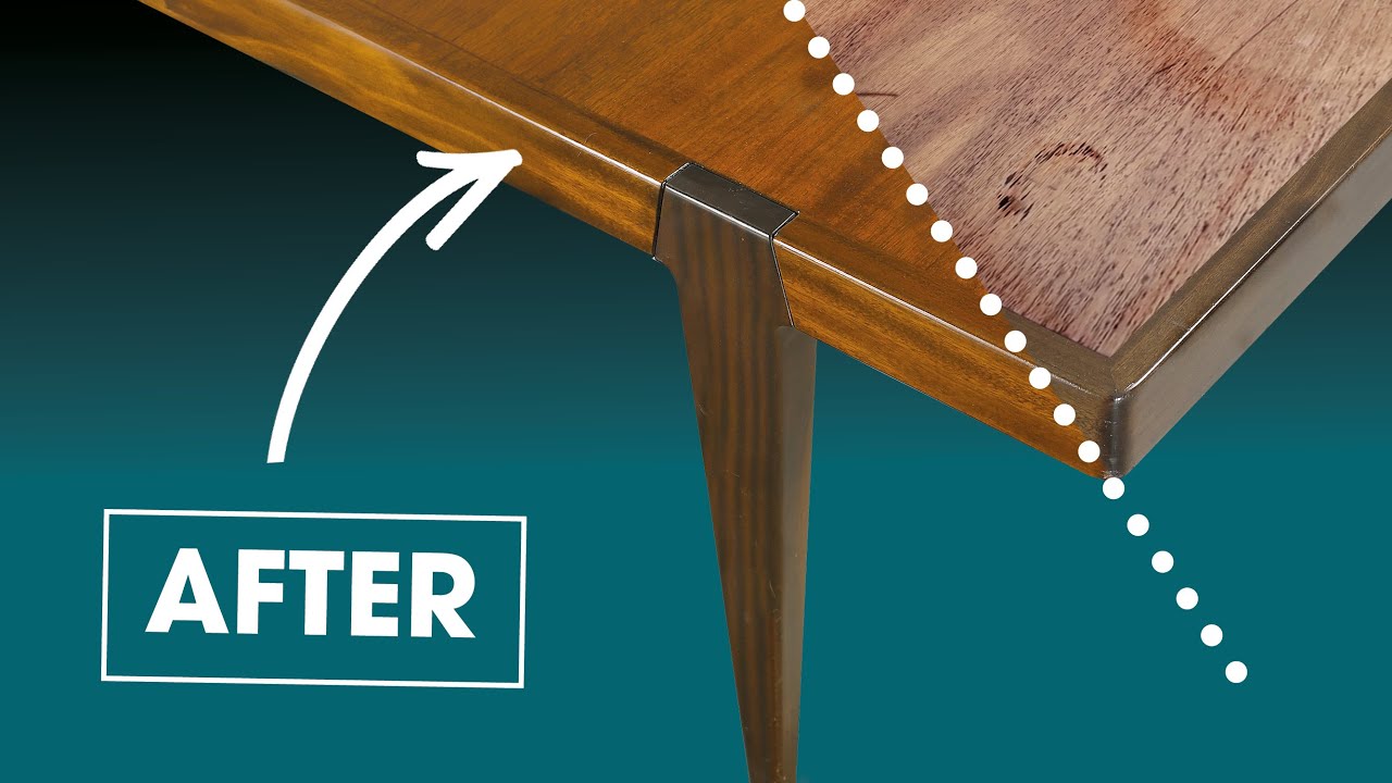 The vintage IKEA table | #furniturerestoration