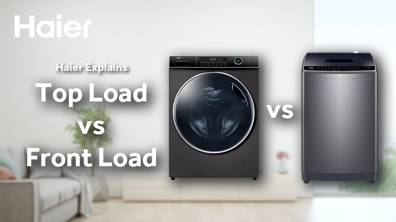 Front Load vs Top Load Washing Machine | Which is better?