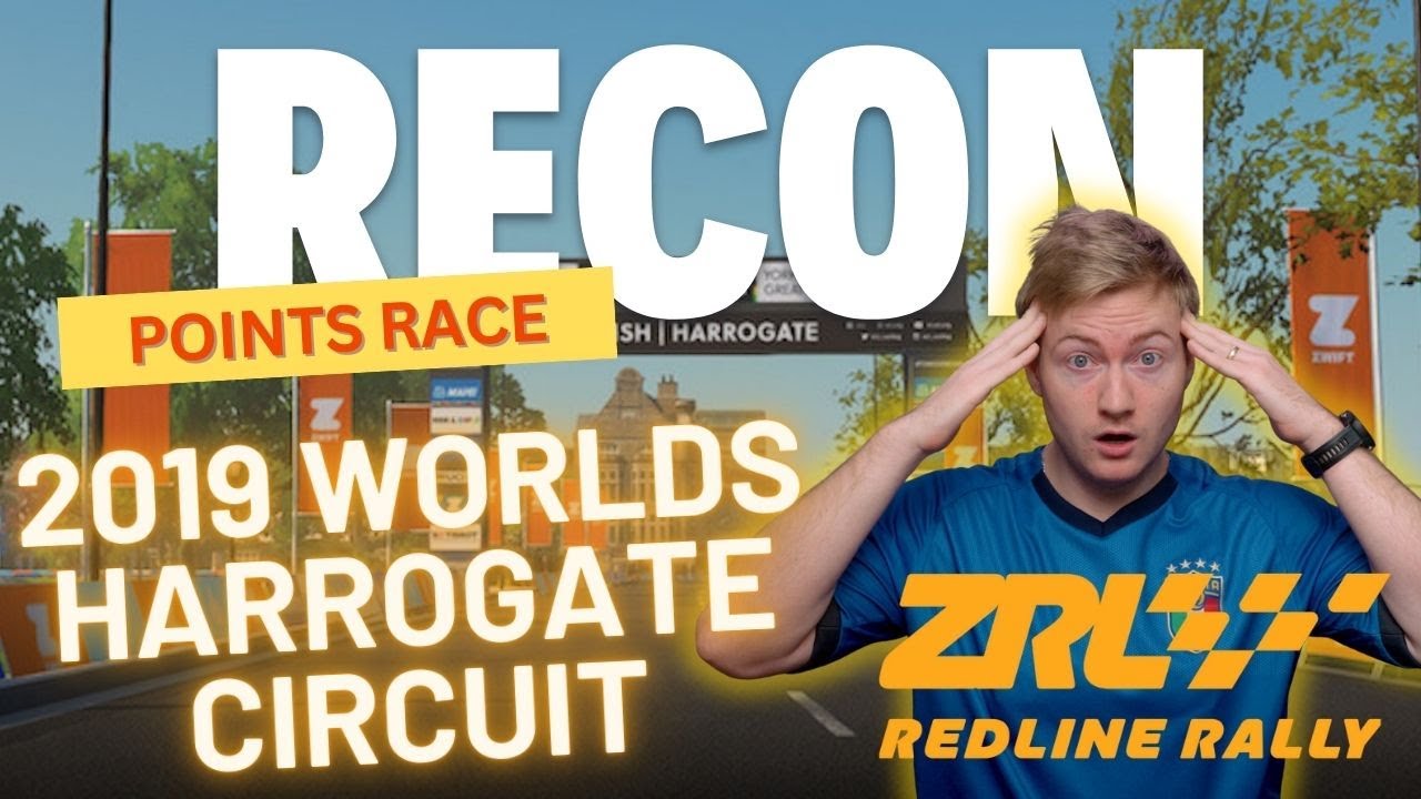 Обзор трассы Harrogate Circuit, Чемпионат мира 2019 || Zwift Racing League 2026 || 3-й этап, 2-й ...
