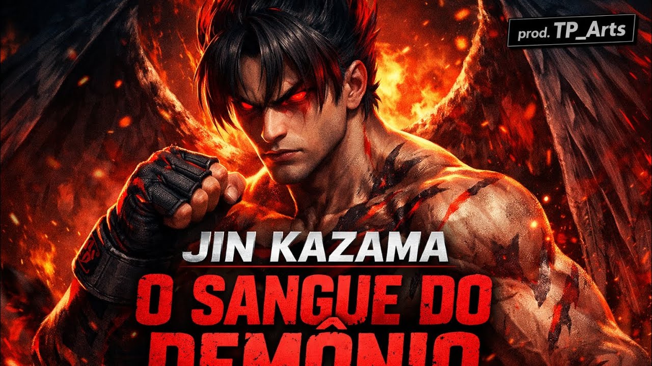 Jin Kazama - O Sangue do Demônio | Rap de Tekken