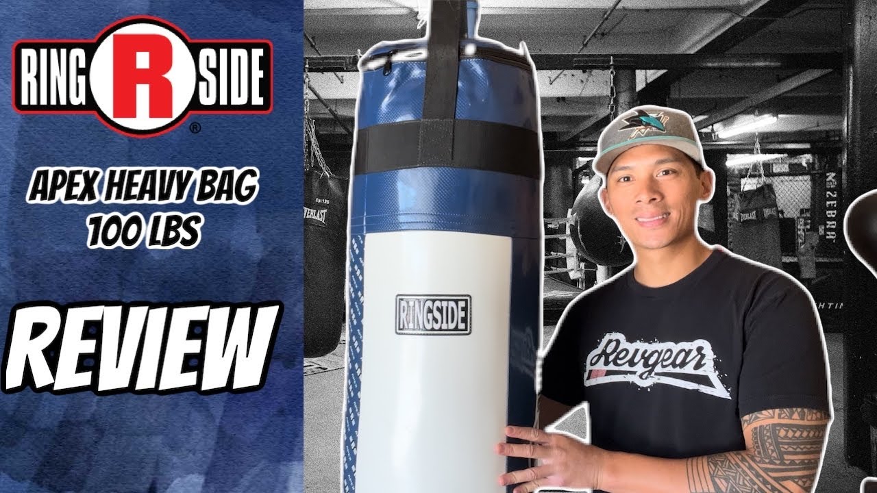 Ringside Apex 100 lb Heavy Bag REVIEW- GOOD ALL AROUND GYM BAG BUT STILL PREFER SOFT FILLED!